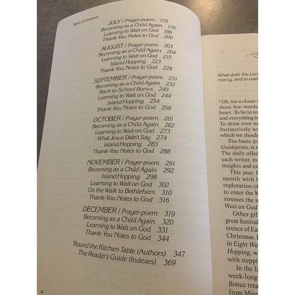 Daily Guideposts VTG 1989 by Guideposts Daily Christian Bible Devotions - Picture 6 of 6